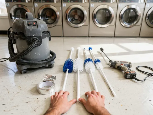 Commercial-grade dryer vent cleaning by Long Beach Dryer Vent Cleaning in Long Beach