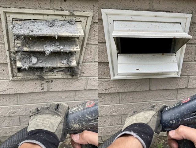 Professional dryer exhaust vent cleaning by Long Beach Dryer Vent Cleaning in Long Beach