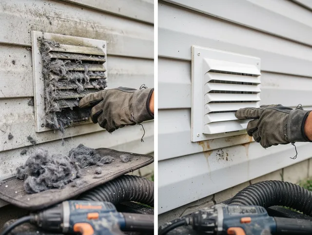 Residential dryer vent cleaning by Long Beach Dryer Vent Cleaning in Long Beach